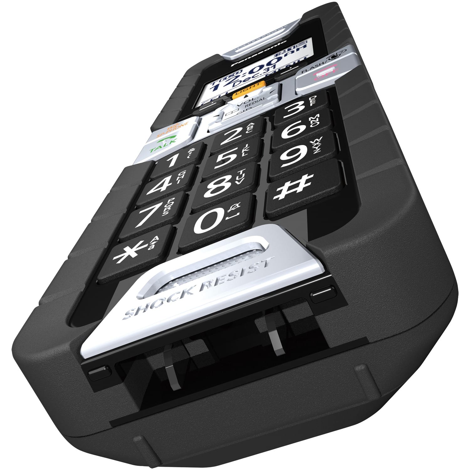 Panasonic Extra-Rugged Cordless Phone Accessory Handset for Select Panasonic Digital Cordless Phones, KX-TGTA61