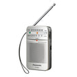 Panasonic Portable Pocket AM/FM Radio, Silver, RF-P50