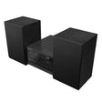 Panasonic 20-Watt Compact Bluetooth Home Stereo System with External Speakers, CD Player, FM Radio, Bluetooth Re-Master, USB, and Remote, PM270