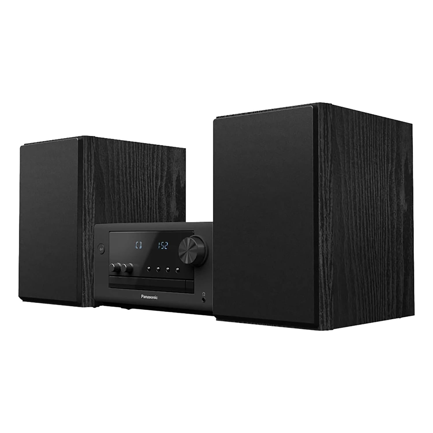 Panasonic 80-Watt Compact Bluetooth Home Stereo System with External Speakers, CD Player, FM Radio, Sound Remastering, USB, and Remote, PM700