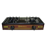 Koblenz PFK 200 2-Burner Outdoor Stove Top, Bronze