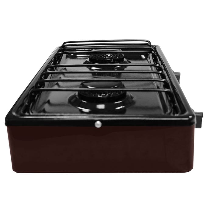 Koblenz PFK 200 2-Burner Outdoor Stove Top, Bronze