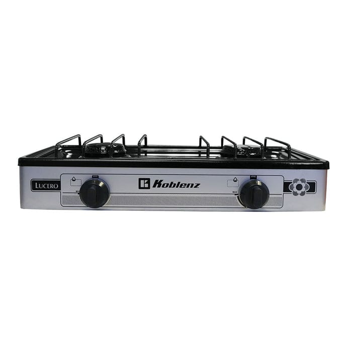 Koblenz PSK 200 2-Burner Outdoor Stove Top, Silver
