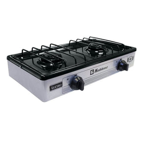 Koblenz PSK 200 2-Burner Outdoor Stove Top, Silver