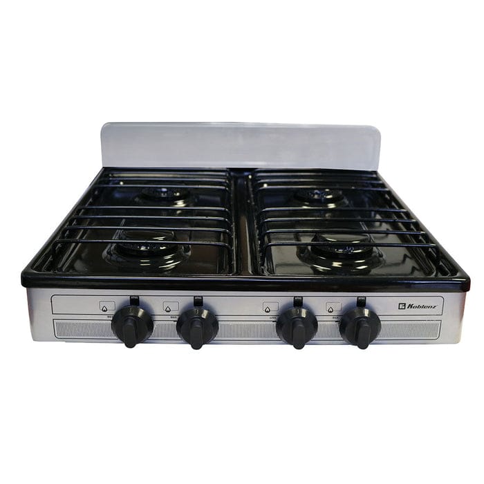 Koblenz PSK 400 4-Burner Outdoor Stove Top, Silver