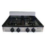 Koblenz PSK 400 4-Burner Outdoor Stove Top, Silver