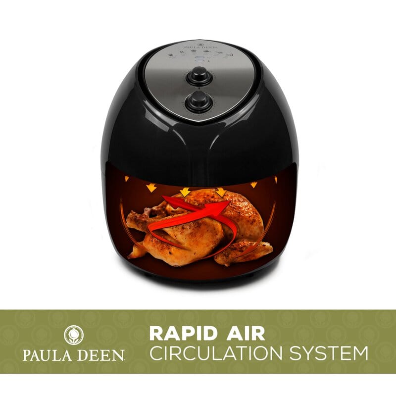 Paula Deen PDAZ9001 VarSKU 9.5QT 1700W Large Air Fryer. New-Open Box.