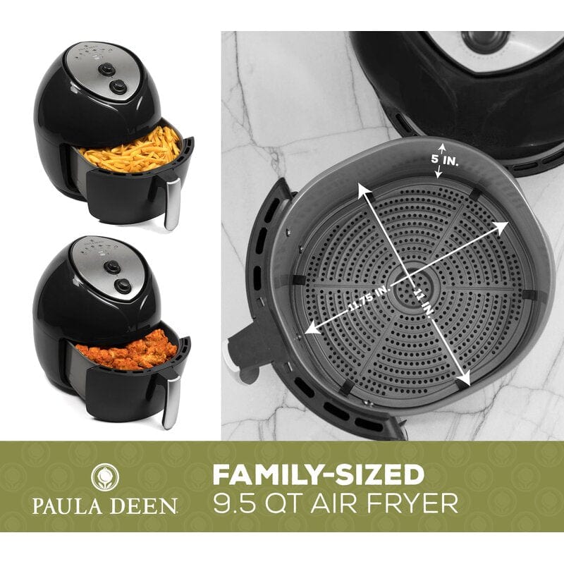 Paula Deen PDAZ9001 VarSKU 9.5QT 1700W Large Air Fryer. New-Open Box.