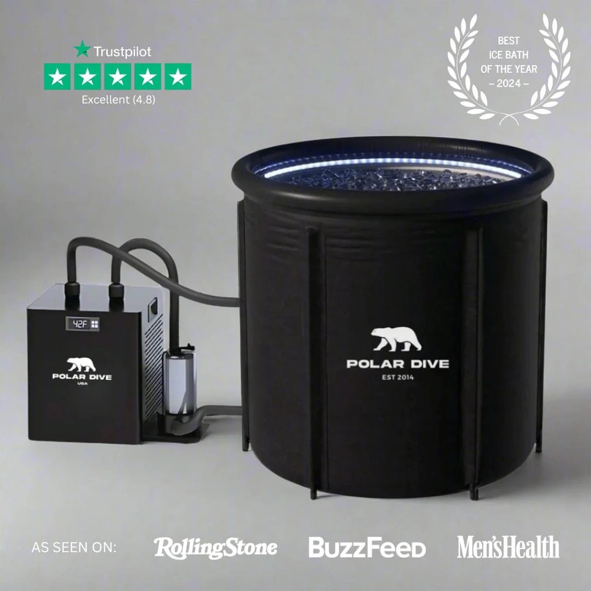 Polar Dive USA V5 Water Chiller for Ice Baths