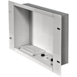Peerless-AV In-Wall Accessory Box with 125-Volt Duplex Power Receptacle, IBA2AC-W
