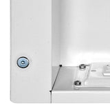 Peerless-AV In-Wall Accessory Box with 125-Volt Duplex Power Receptacle, IBA2AC-W