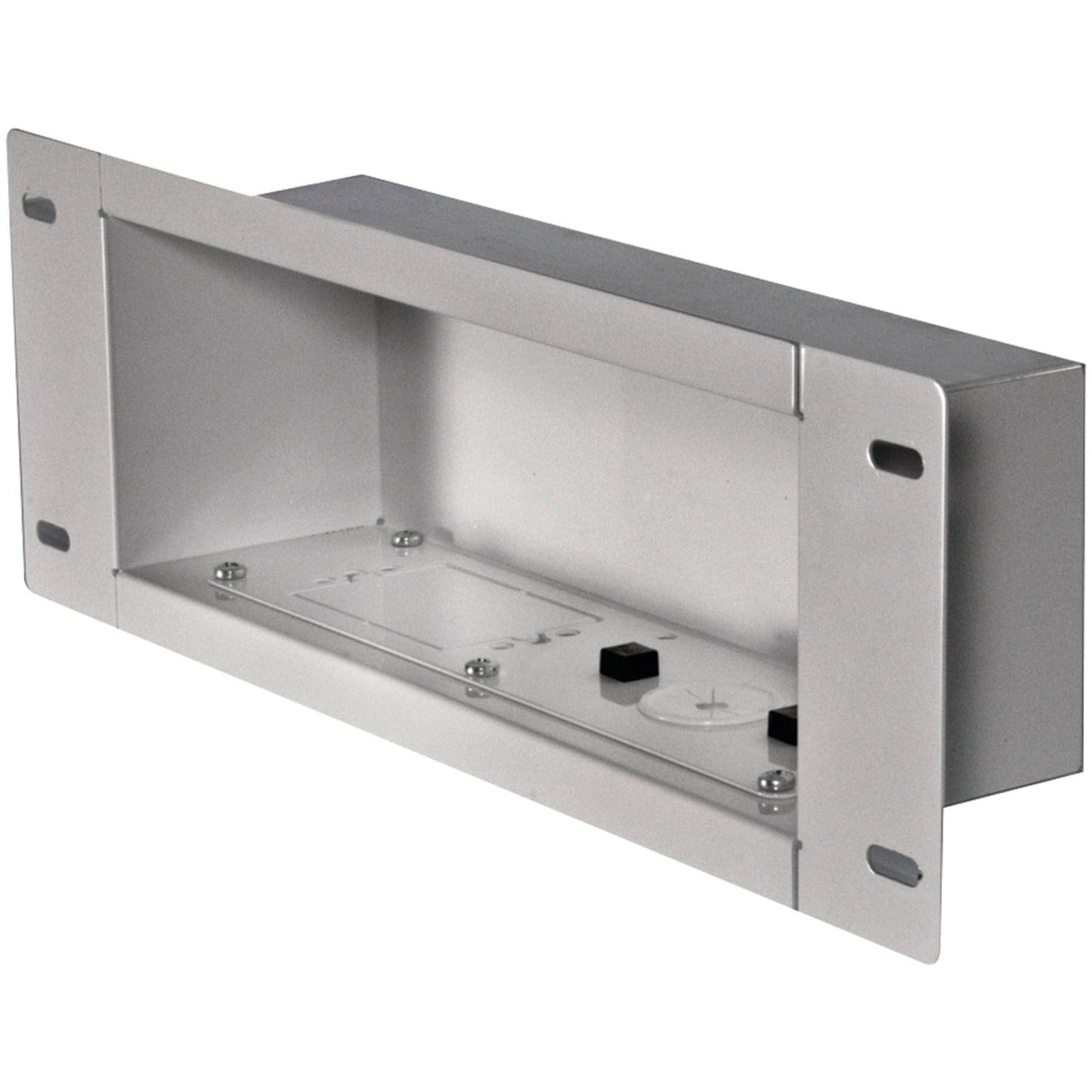 Peerless-AV In-Wall Rectangular Recessed Cable Management and Power Storage Accessory Box without Power Outlet