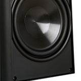 Proficient Audio 5-1/4-In. 125-Watt AW525 Indoor/Outdoor Speaker Pair with Polypropylene Woofer and Pivoting Supernil Soft-Dome Tweeter, 8 Ohms, Black