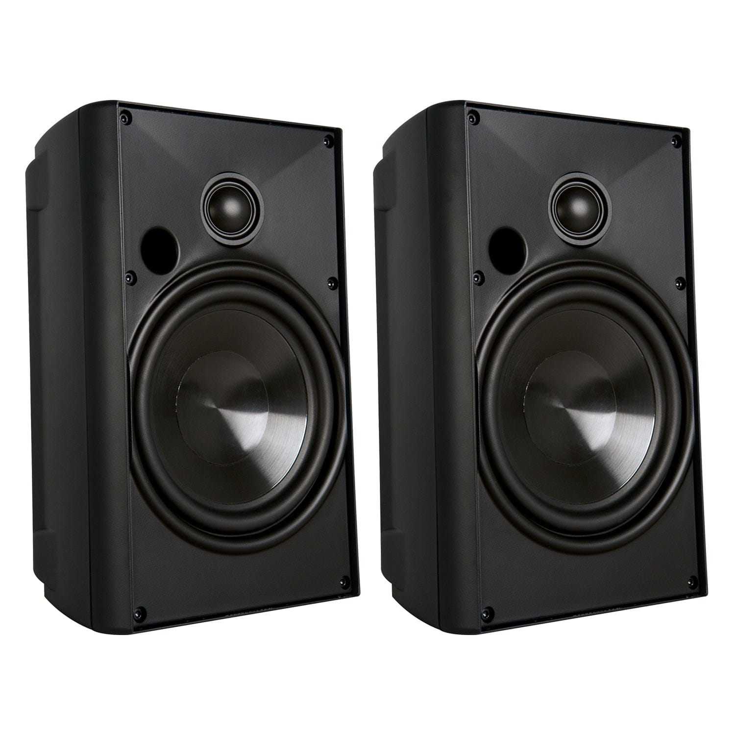 Proficient Audio AW650 150-Watt 6.5-In. Indoor/Outdoor Speaker Set, Black