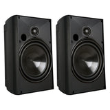 Proficient Audio AW650 150-Watt 6.5-In. Indoor/Outdoor Speaker Set, Black