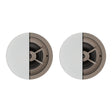 Proficient Audio 6-1/2-In. 75-Watt Protege C606 2-Way In-Ceiling Speaker Pair with Polypropylene Woofer and Fixed Soft-Dome Tweeter, 8 Ohms