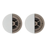 Proficient Audio 6-1/2-In. 75-Watt Protege C606 2-Way In-Ceiling Speaker Pair with Polypropylene Woofer and Fixed Soft-Dome Tweeter, 8 Ohms