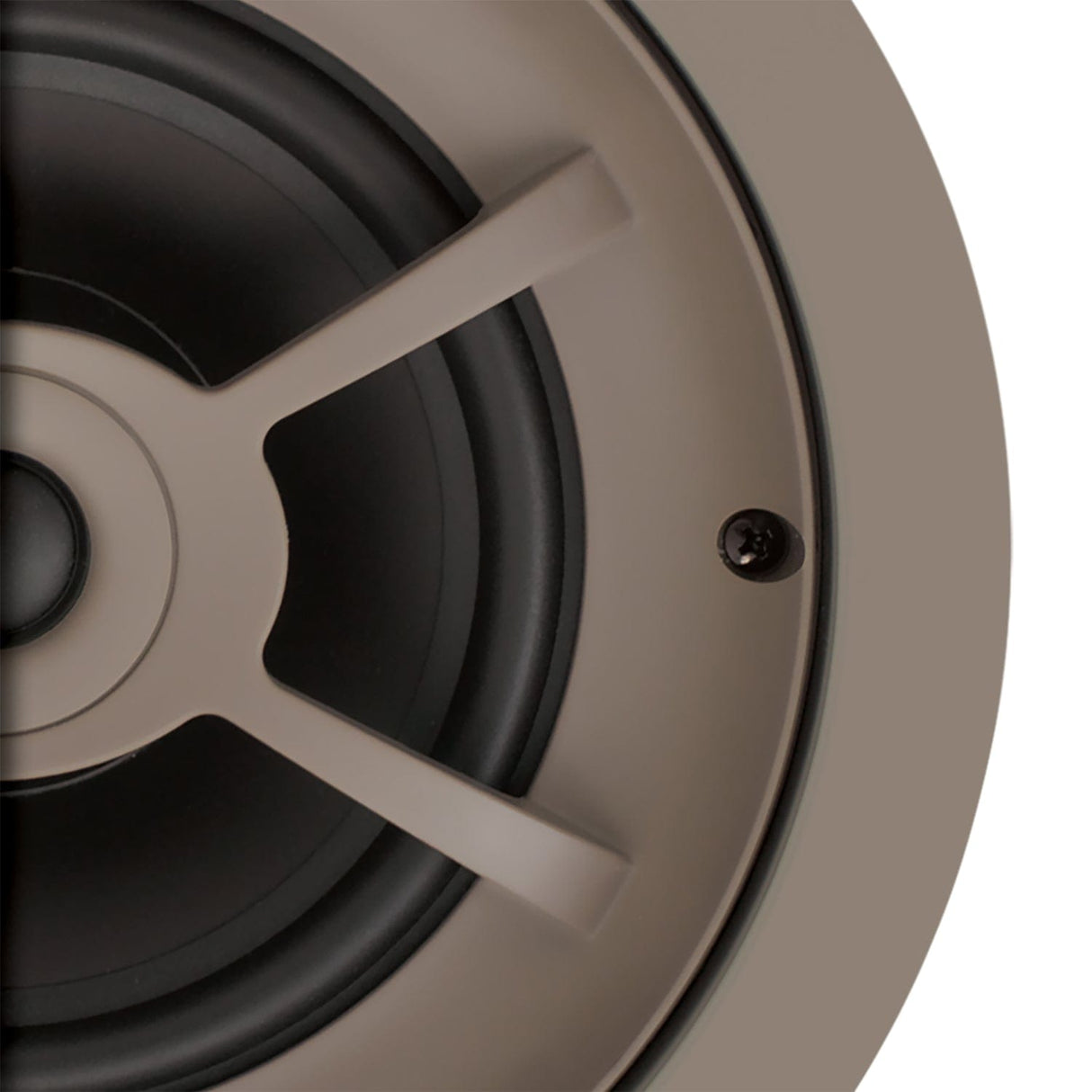 Proficient Audio 6-1/2-In. 75-Watt Protege C606 2-Way In-Ceiling Speaker Pair with Polypropylene Woofer and Fixed Soft-Dome Tweeter, 8 Ohms