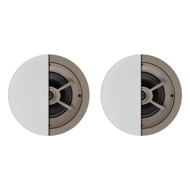 Proficient Audio Protege C612 85-Watt 6-1/2-In. 2-Way Poly In-Ceiling Speaker Set