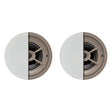 Proficient Audio 6-1/2-In. 100-Watt Protege C621 2-Way In-Ceiling Speaker Pair with Polypropylene Woofer and Pivoting Silk-Dome Tweeter, 8 Ohms