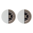Proficient Audio 6-1/2-In. 125-Watt Protege C641 2-Way In-Ceiling Speaker Pair with Graphite Woofer and Pivoting Aluminum-Dome Tweeter, 8 Ohms