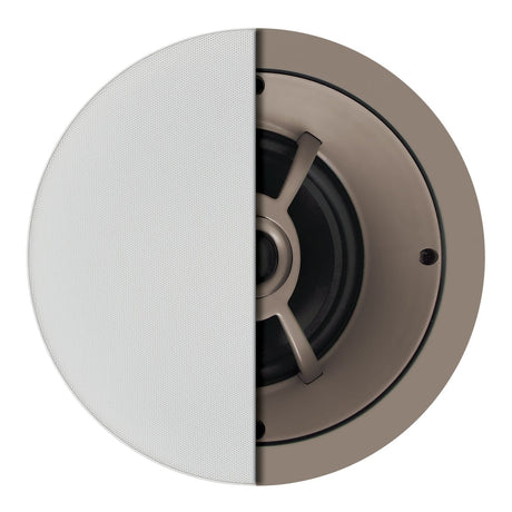 Proficient Audio 6-1/2-In. 100-Watt Protege C651 LCR In-Ceiling Speaker with Polypropylene Woofer and Pivoting Soft-Dome Tweeter, 8 Ohms