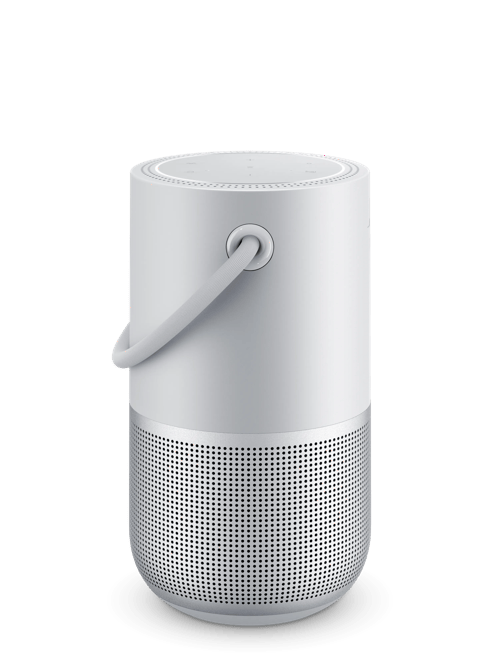 Bose Portable Smart Speaker with Wi-Fi and Bluetooth, Silver - Certified Refurbished