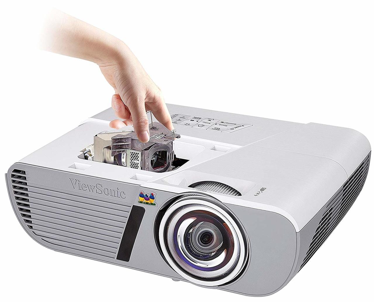 ViewSonic PJD5353-S 1080p 3200 Lumens XGA HDMI Short Throw Projector - Certified Refurbished