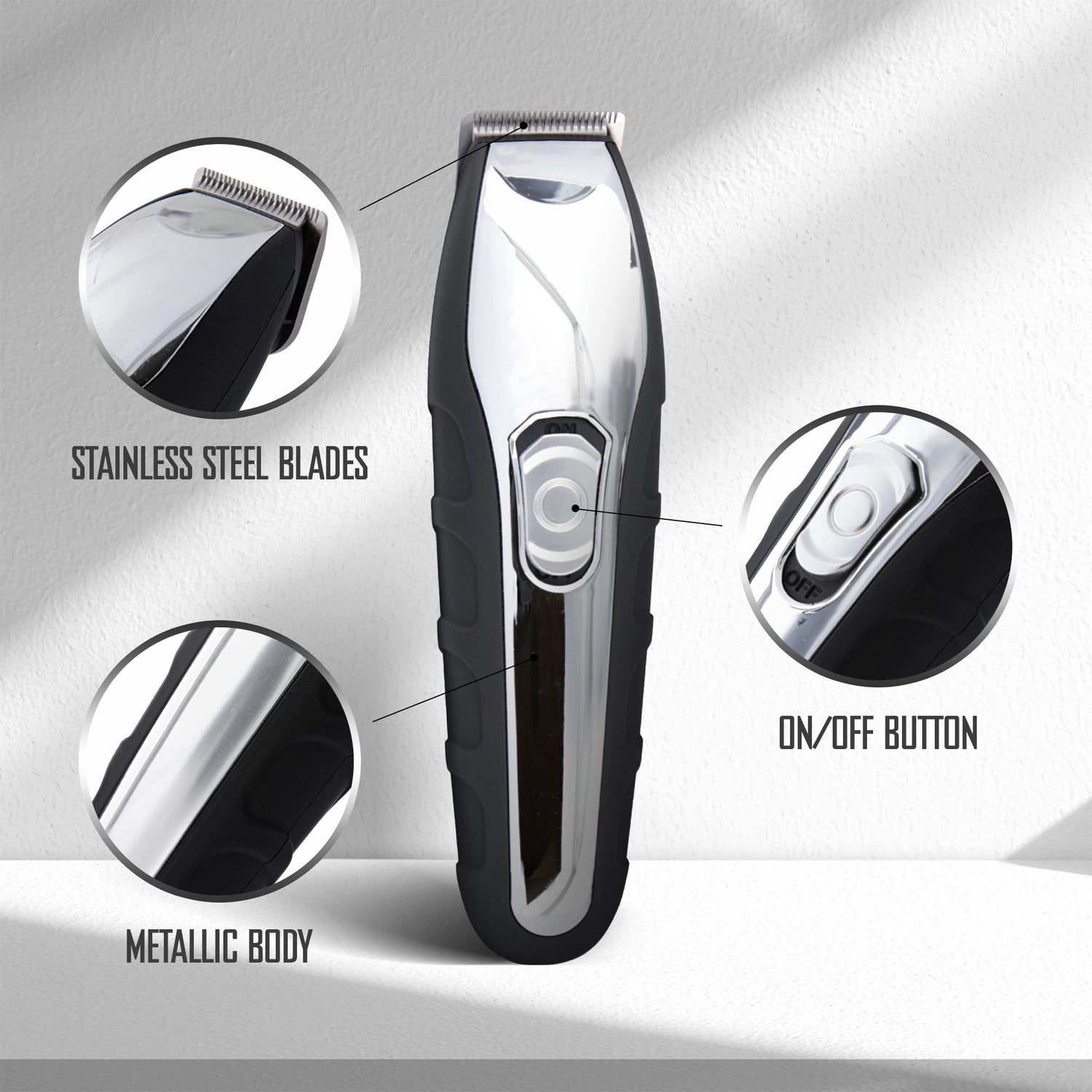 Barbasol Rechargeable 7-Piece All-in-1 Men’s Grooming Kit