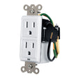 Panamax Max-In-Wall 15-Amp Duplex Receptacle Outlet with 1350 Joules of Surge Protection, MIW-SURGE-1G