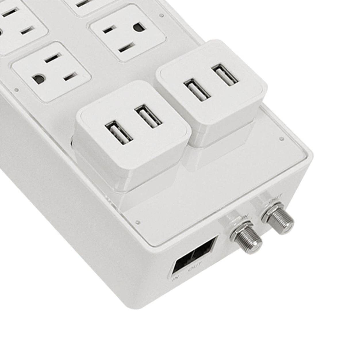 Panamax Power360 8-Outlet Floor Strip with USB Pluggables
