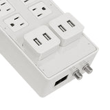Panamax Power360 8-Outlet Floor Strip with USB Pluggables