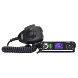 President CB Radio Premium Compact Kit with BILL III FCC 40-Channel AM/FM/Alert CB Radio with P-Channels, Mic, and Virginia Fixed-Magnet-Mount Antenna
