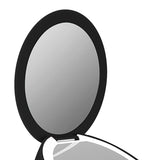 Priority Products Compact Bluetooth Mirror Speaker with Lights, M6, Black