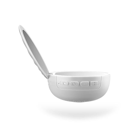 Priority Products Compact Bluetooth Mirror Speaker with Lights, M6, White