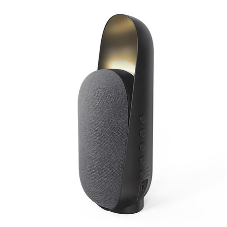 Priority Products 4-in-1 Natural Sound Bluetooth Speaker with Night-Light, Black