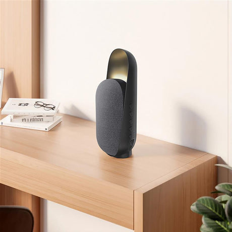 Priority Products 4-in-1 Natural Sound Bluetooth Speaker with Night-Light, Black