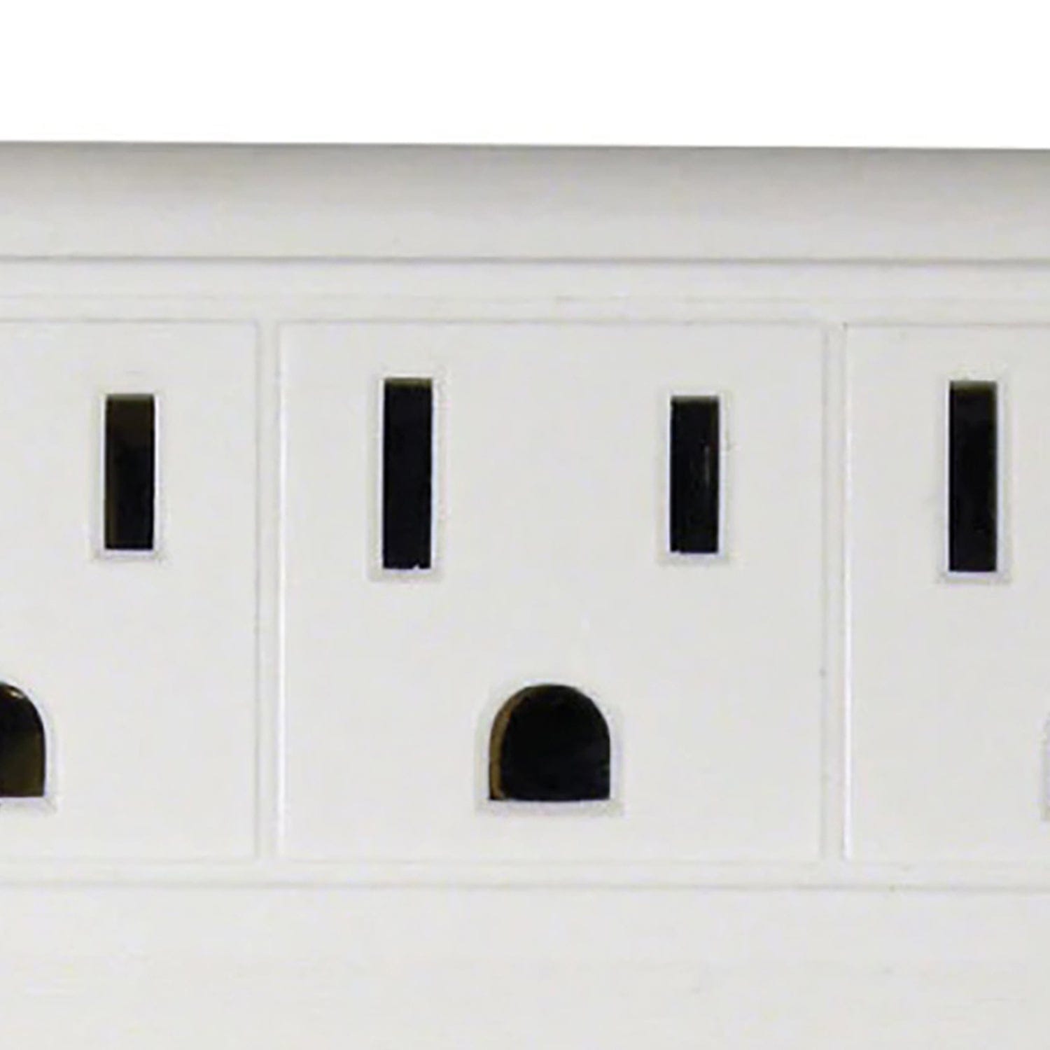 Prime 6-AC Outlet Grounded Wall Tap, PB801011