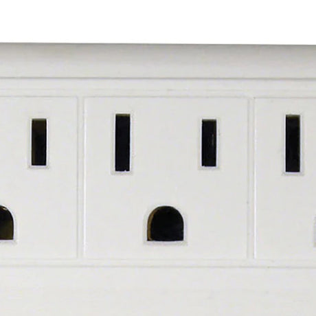 Prime 6-AC Outlet Grounded Wall Tap, PB801011