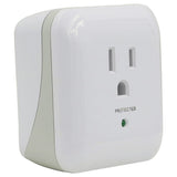 Prime 1-Outlet 900-Joules Surge Protector Wall Tap with Protected LED Indicator and End of Service Alarm, PB802105