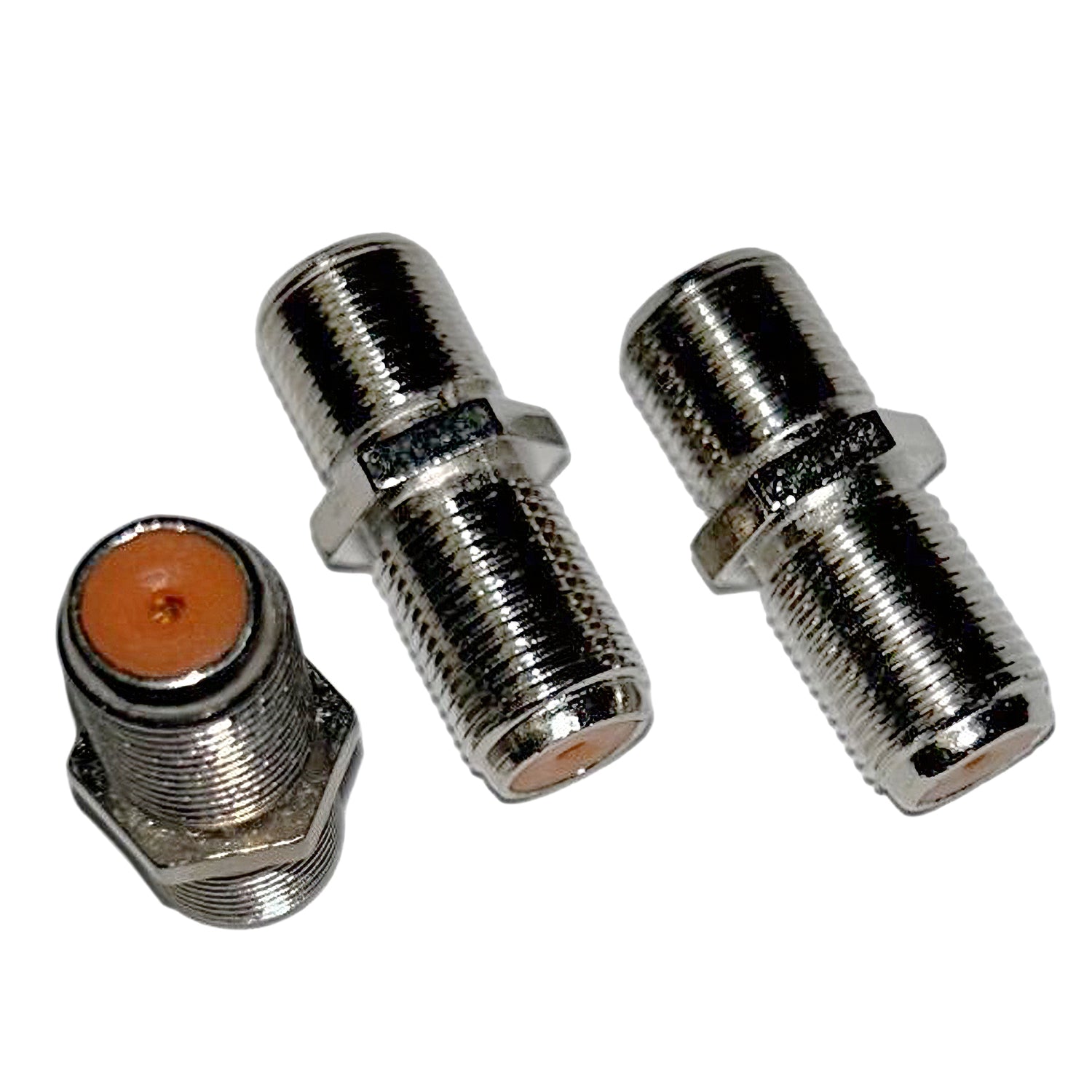 Eagle Aspen F-81 3-GHz Female-to-Female Barrel Splice Connector, 100 Count