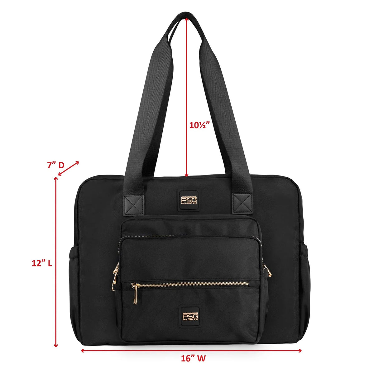 Pack Snap And Go 4-in-1 Weekender and Crossbody Travel Bag