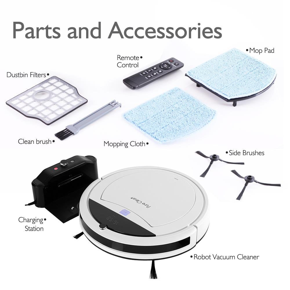 Pure Clean PUCRC105 Smart Robot Vacuum Cleaner