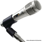 Pyle U-Base Gooseneck Desktop Microphone Stand