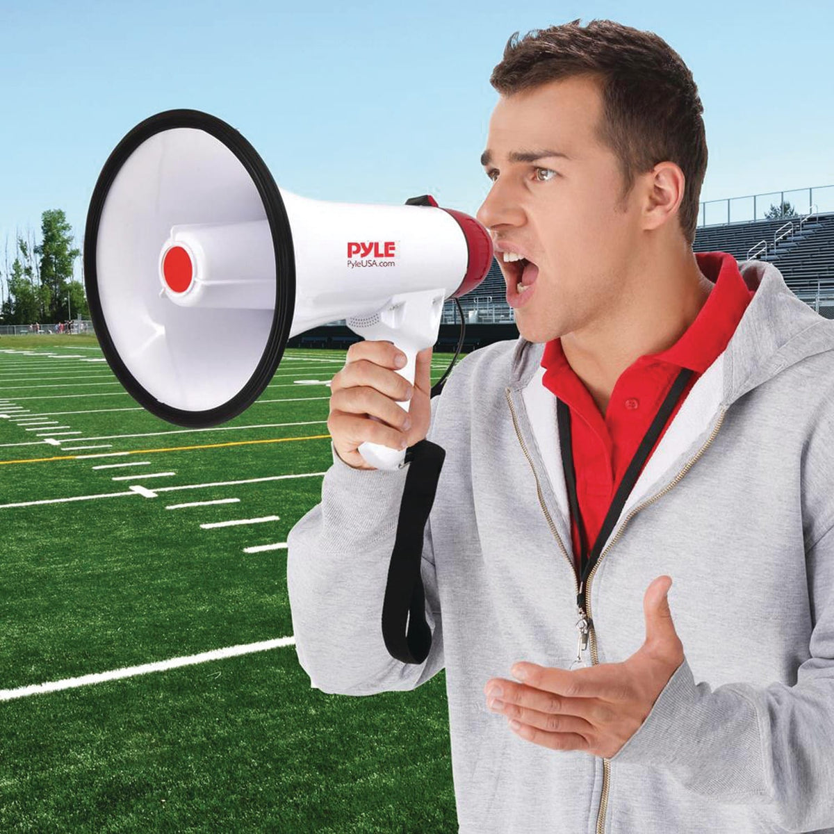 Pyle 40-Watt Professional Megaphone/Bullhorn