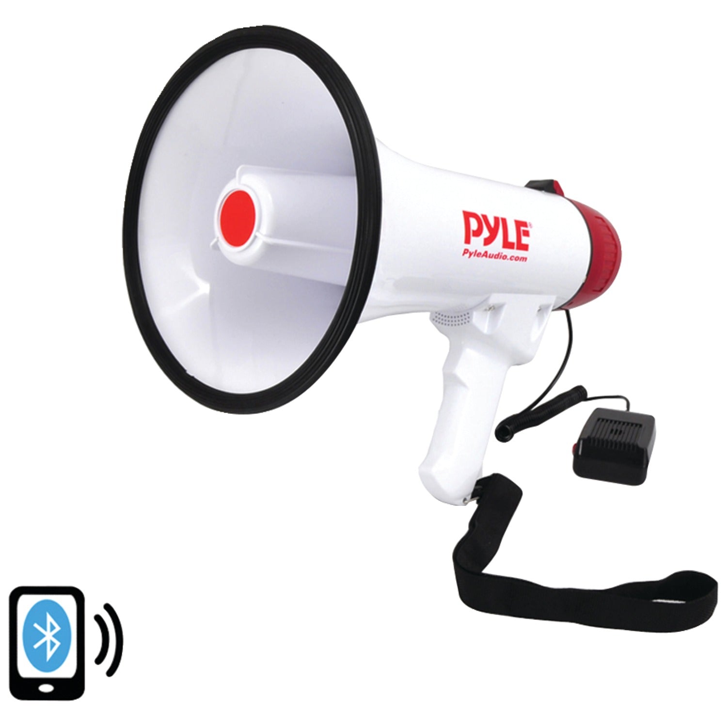 Pyle 40-Watt Bluetooth Megaphone Bullhorn