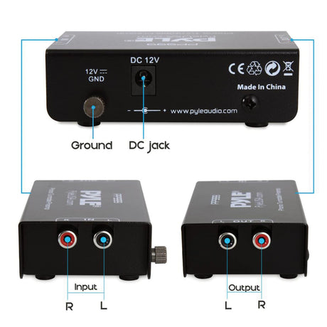 Pyle Phono Turntable Preamp