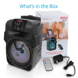 Pyle Portable Bluetooth PA Speaker and Microphone System