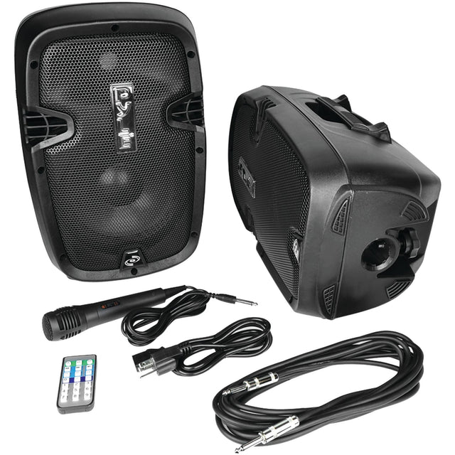 Pyle 700-Watt Active/Passive Dual Speaker System Kit