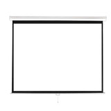 Pyle Universal Pull-down Manual Projection Screen, 84 In.